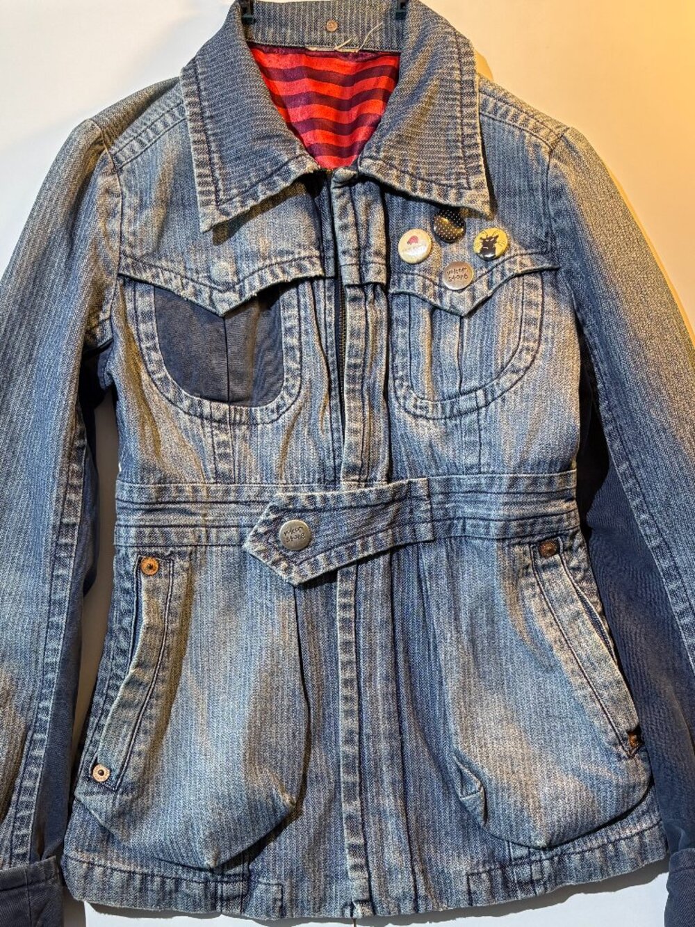 Vintage Volcom Stone Women's Denim Jacket, Size X-Small/Small